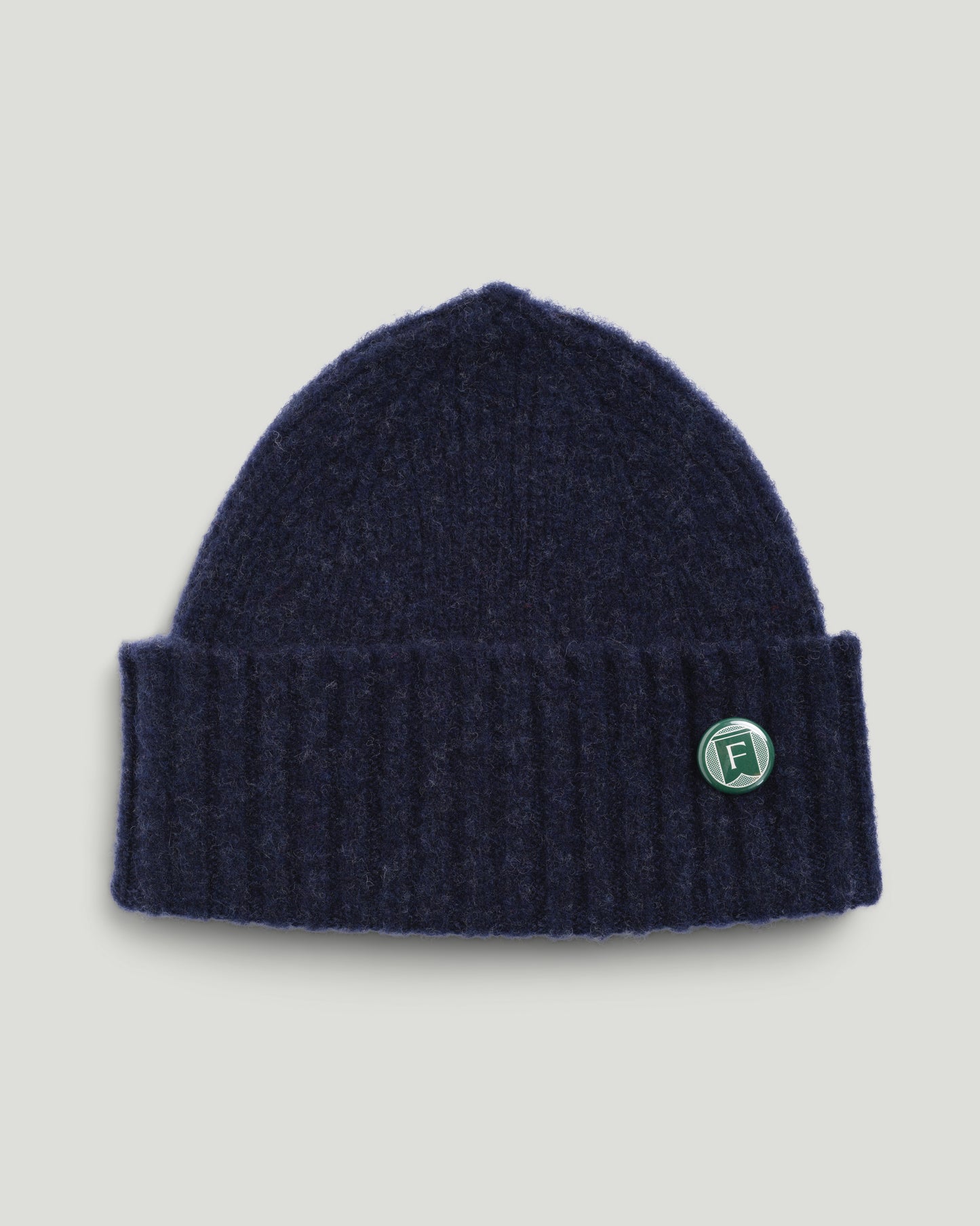 Fishtail beanie navy